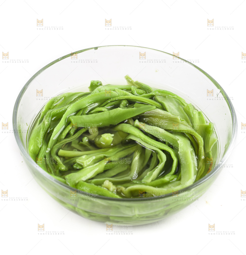 碗里装着涡阳贡菜
