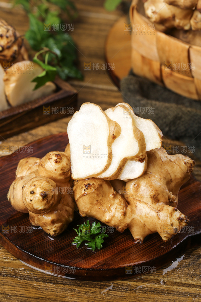 木板上的洋姜