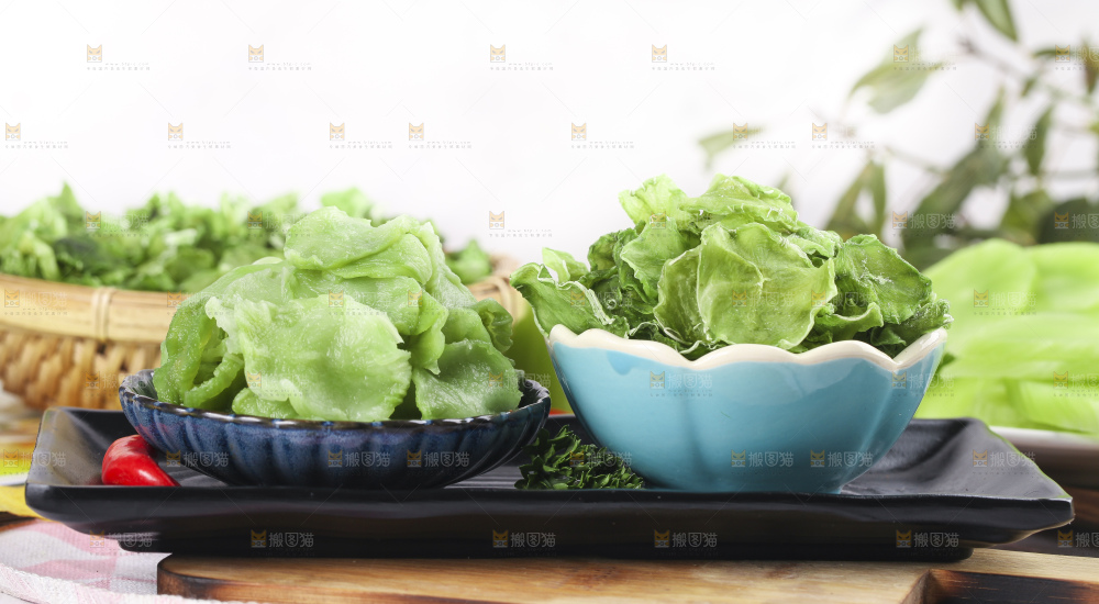 碗里泡着莴苣干