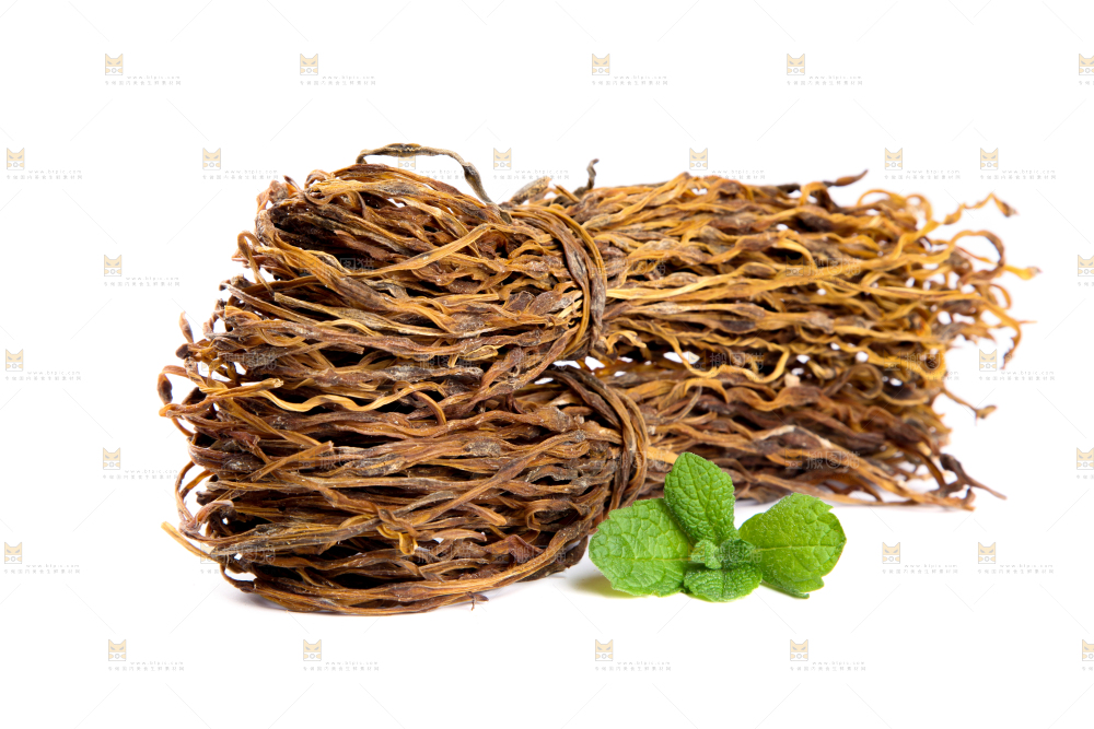 白底上的干豆角