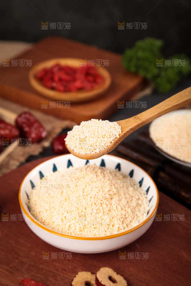 勺子里的葛粉