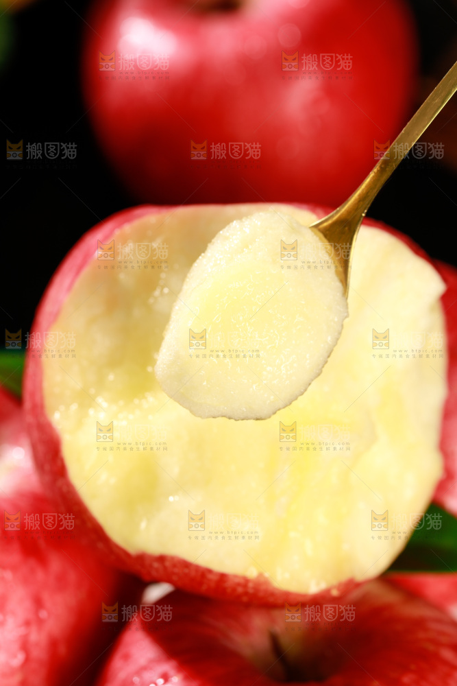 深底上的陕西秦冠苹果