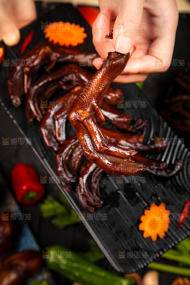 鸭脚背景纹理