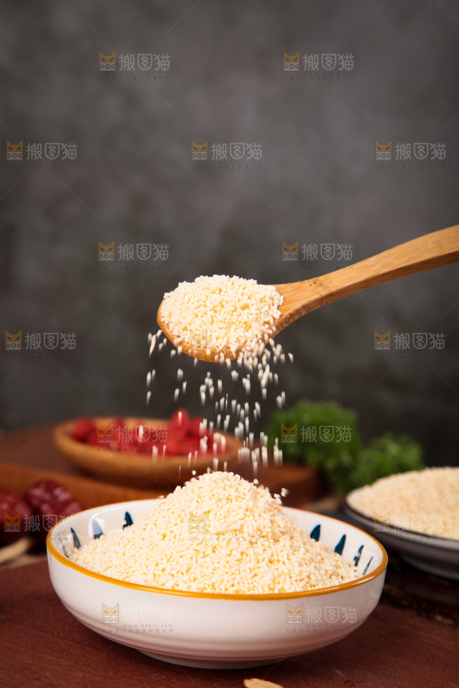 勺子里的葛粉
