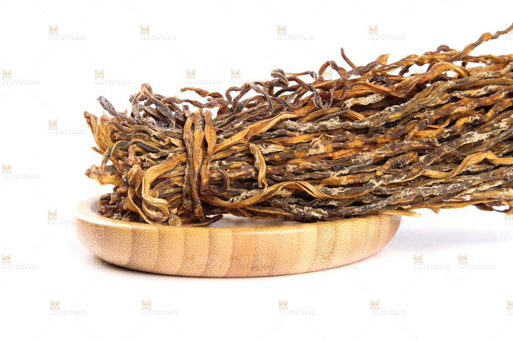 白底上的干豆角