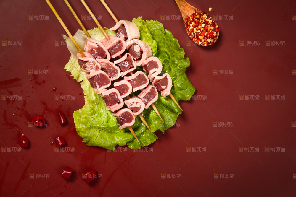 串串调料背景纹理