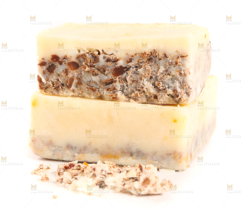 白底上的清汤火锅底料