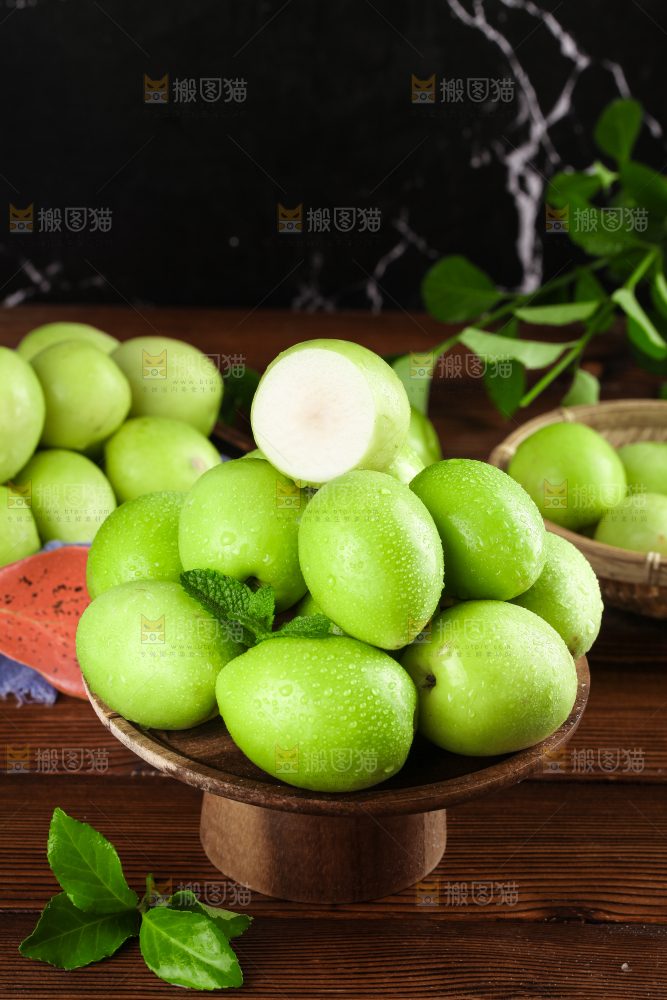 木底上的云南牛奶大青枣