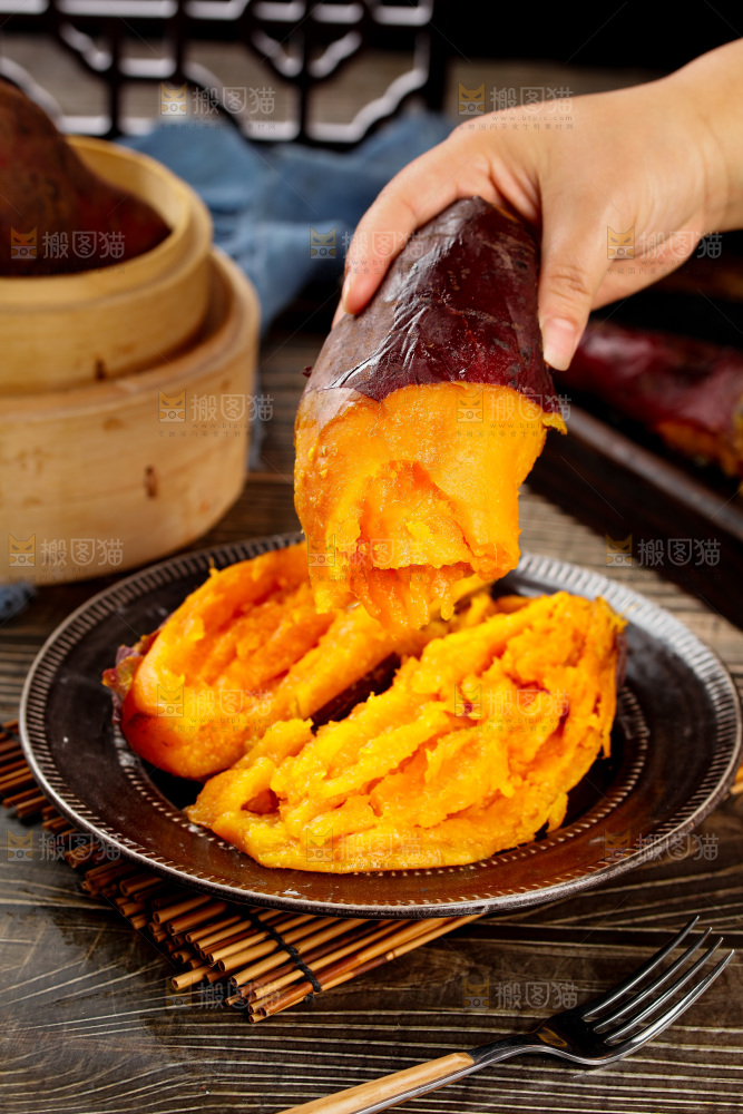 深底上的福建六鳌蜜薯