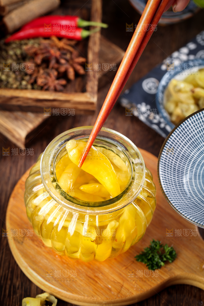坛子里的小米椒