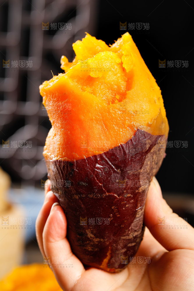 深底上的福建六鳌蜜薯