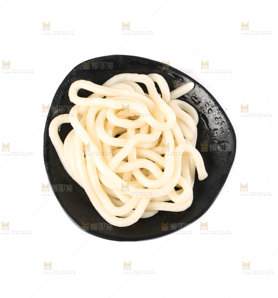 碗里装着乌冬面