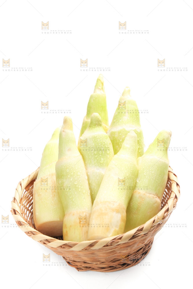 白底上的茭白
