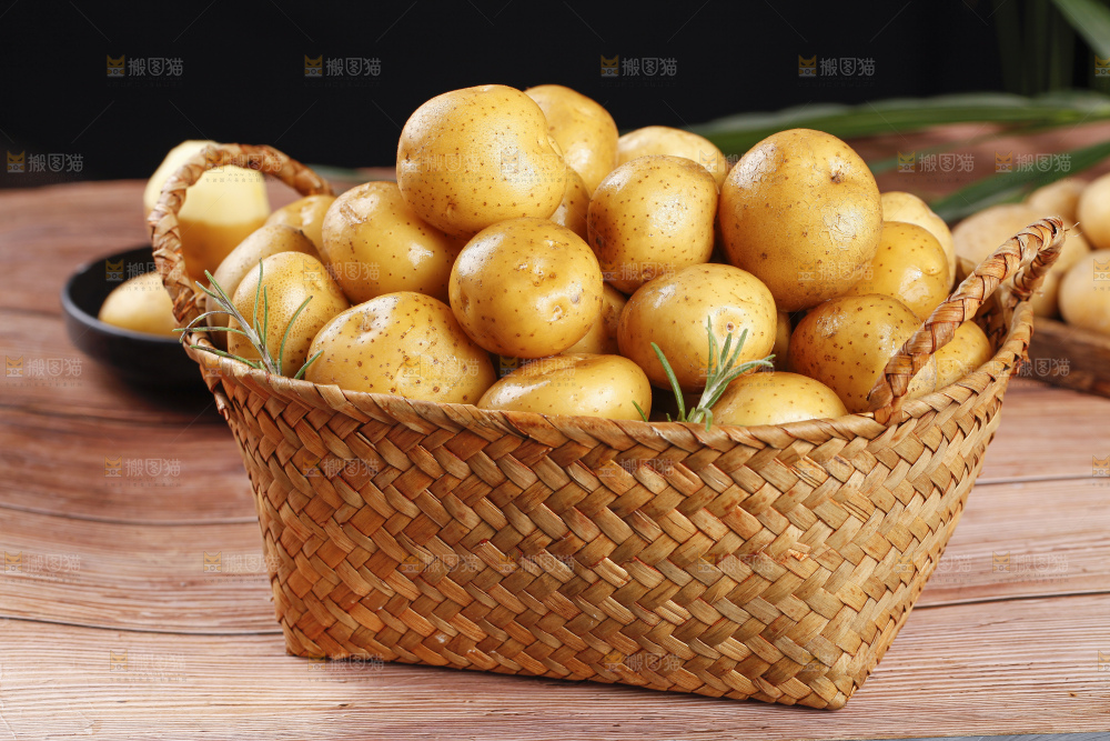 篮子里的山东黄皮小土豆
