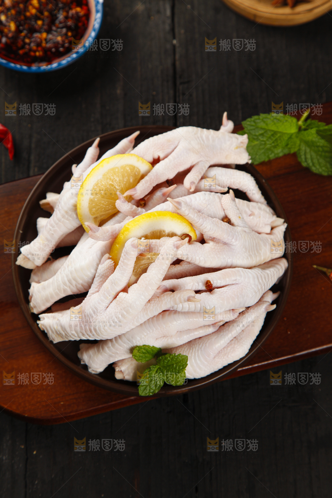 深底上的土鸡爪