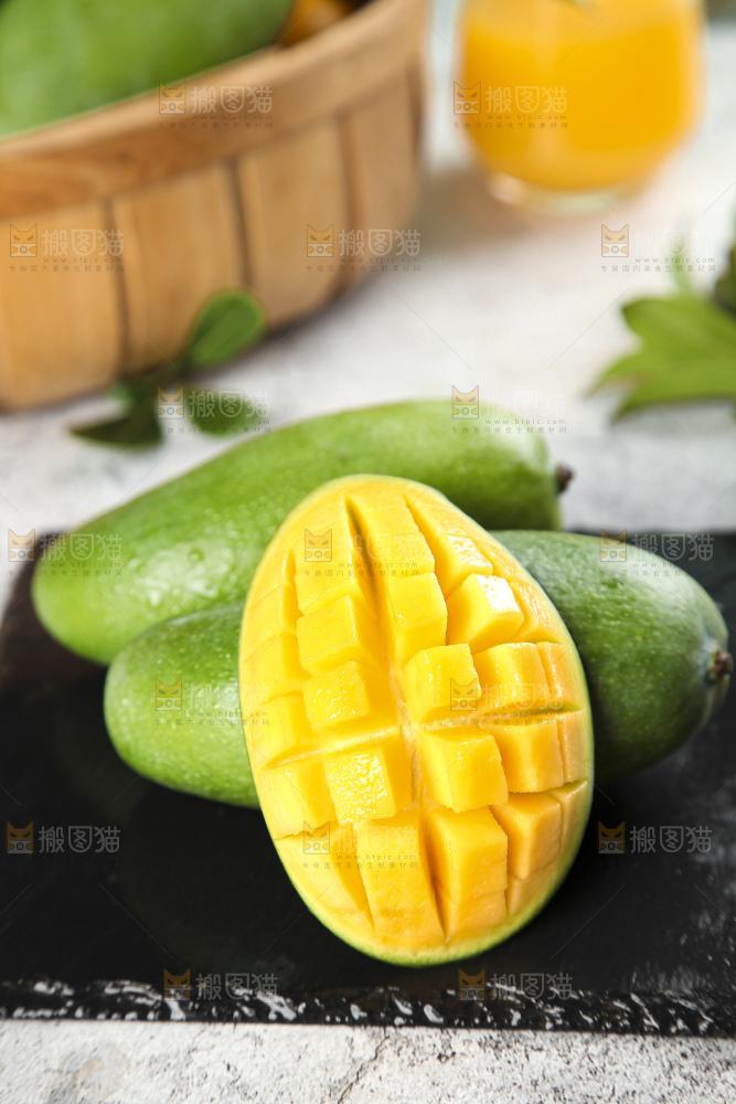 石板上的青皮桂七芒