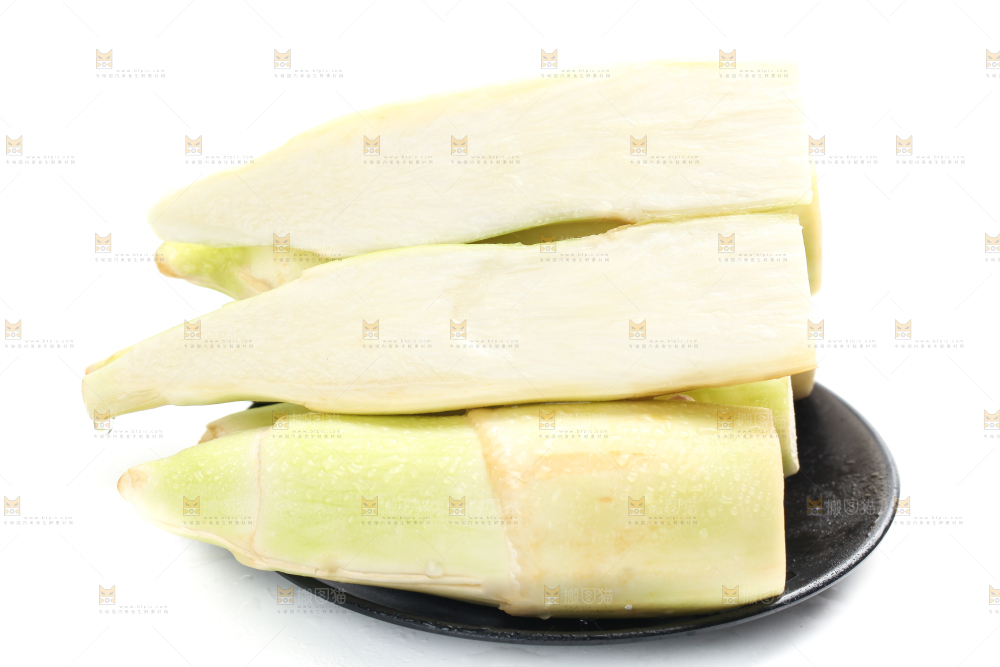 白底上的茭白