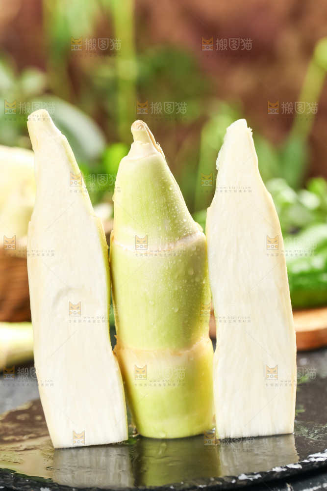 石板上的云南茭白