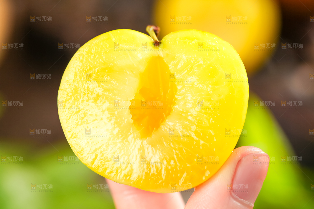 手里拿着黄金奈李