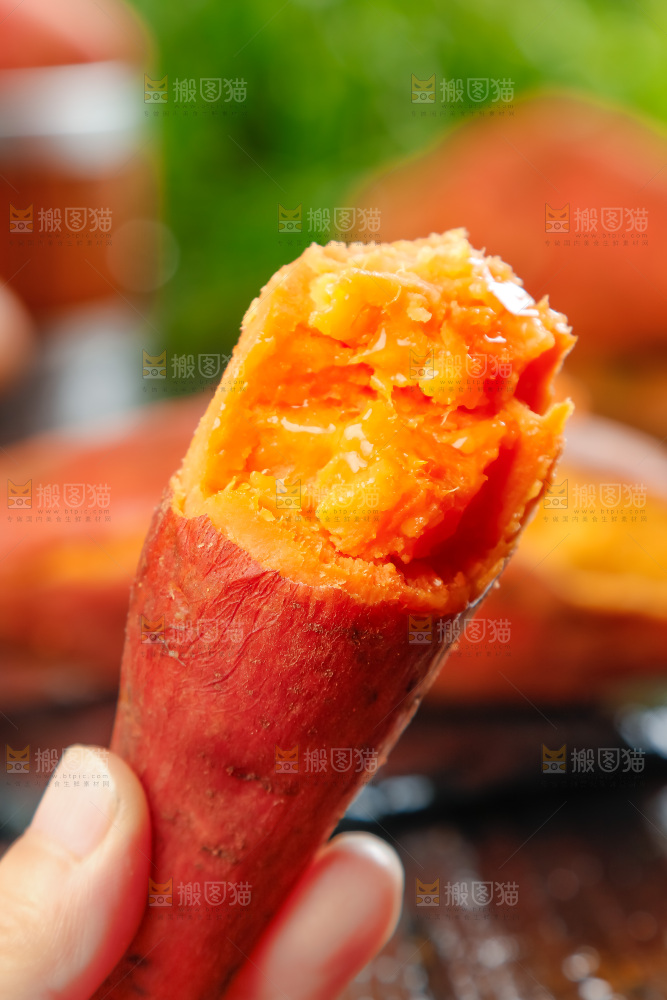 深底上的红心地瓜