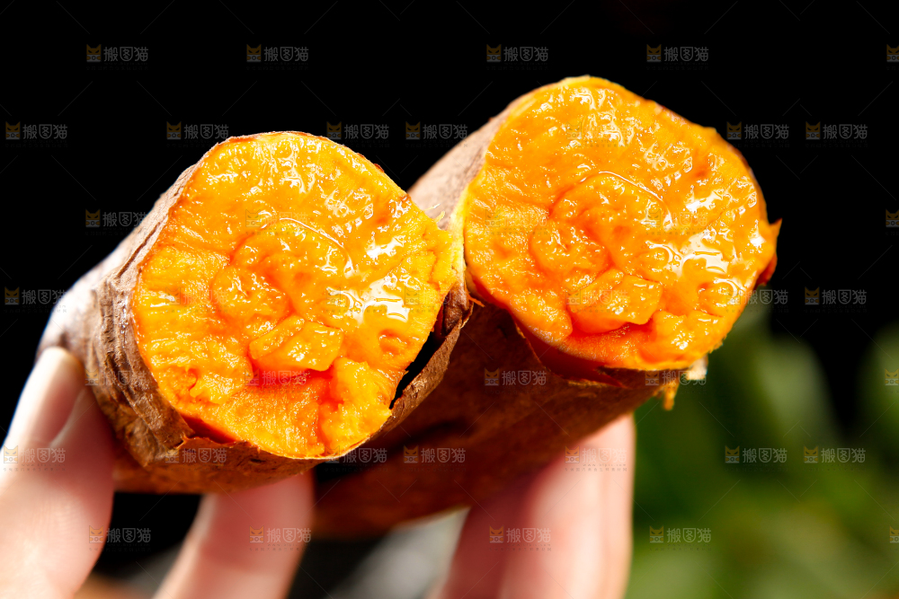 深底上的糖心红薯
