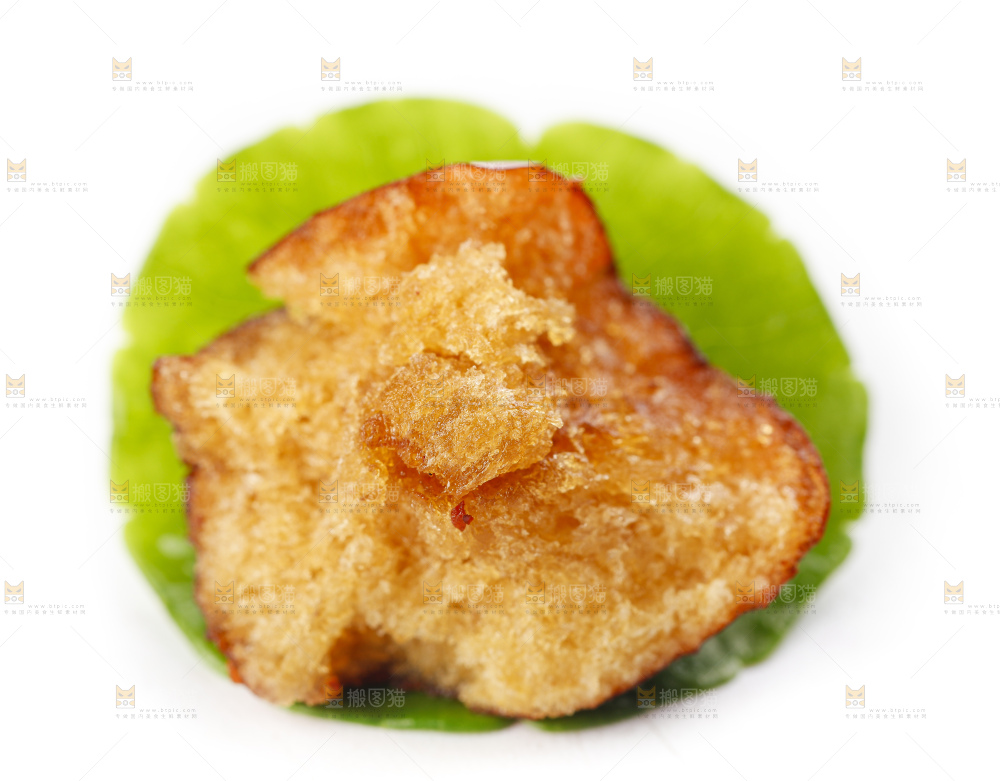 白底上摆放着香酥脆枣