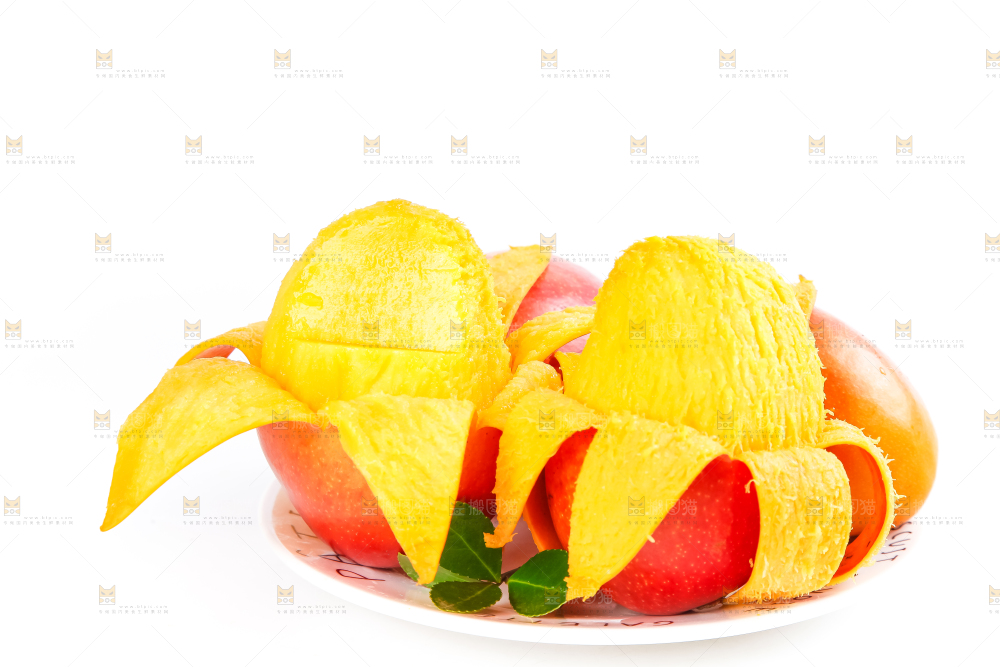 白底上的爱文芒