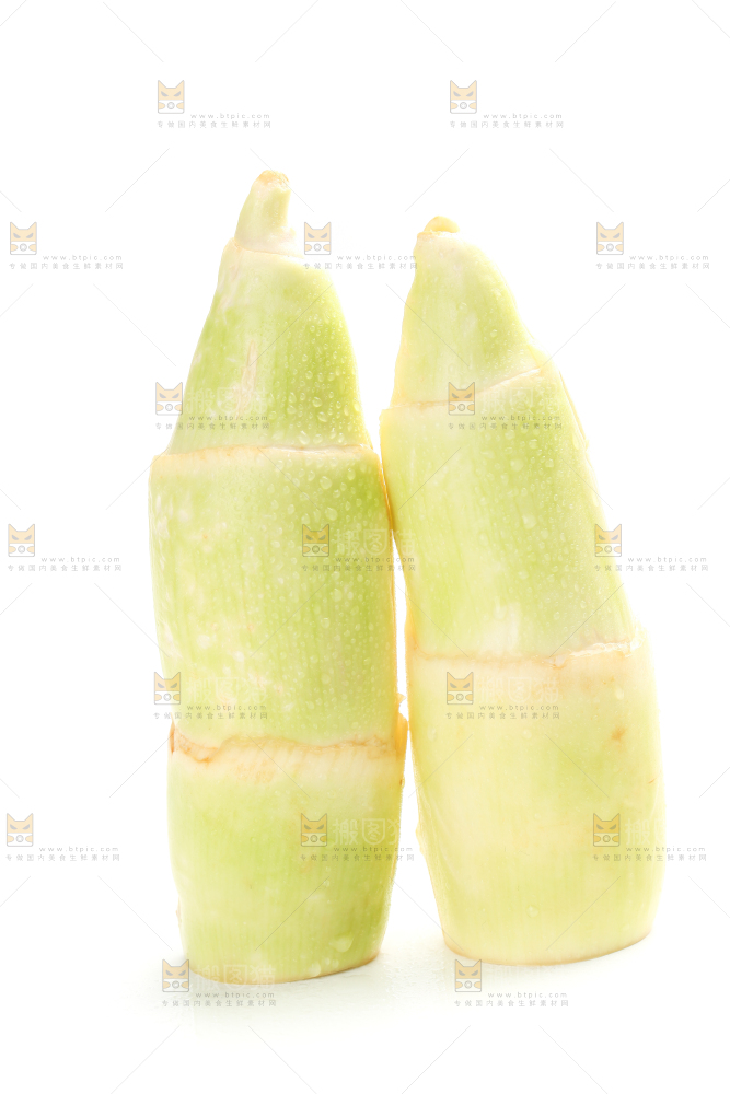 白底上的茭白