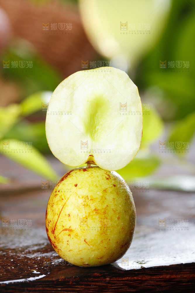 板子上的冬枣