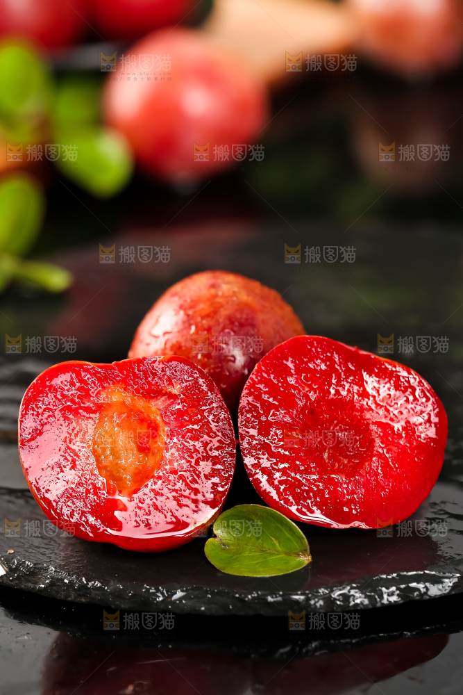 石板上放着钱排三华李