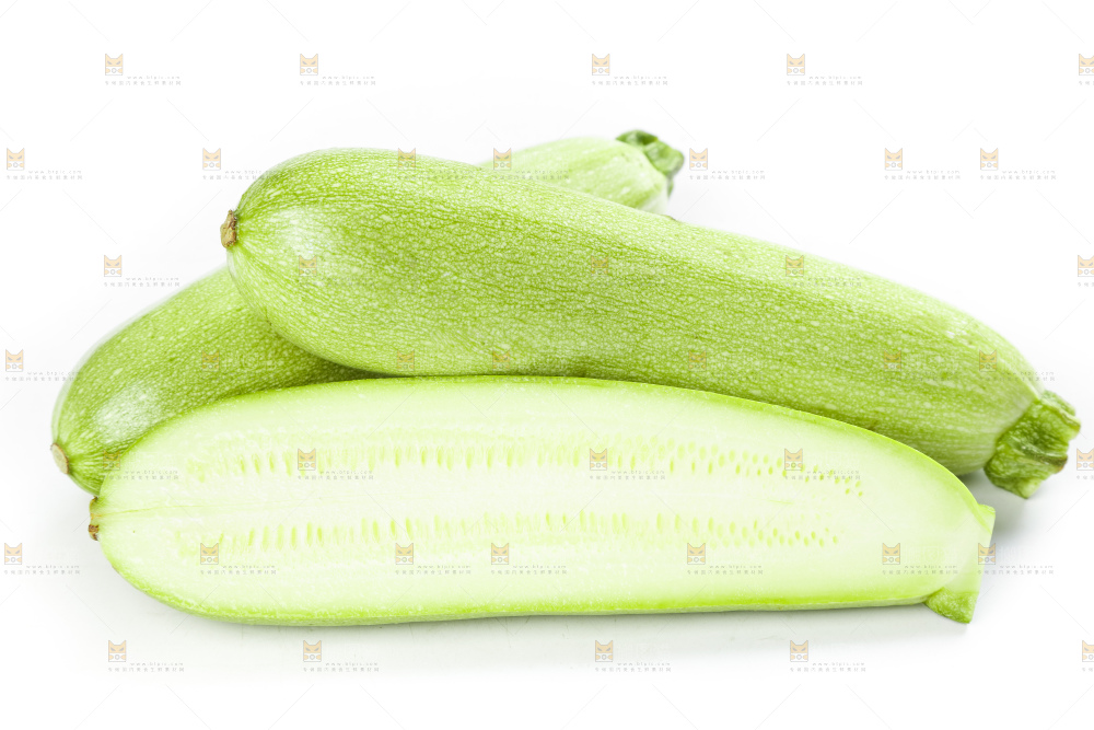 白底上摆放着云南小瓜