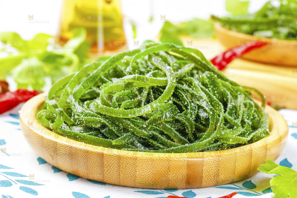 盘子里的荣成海带丝