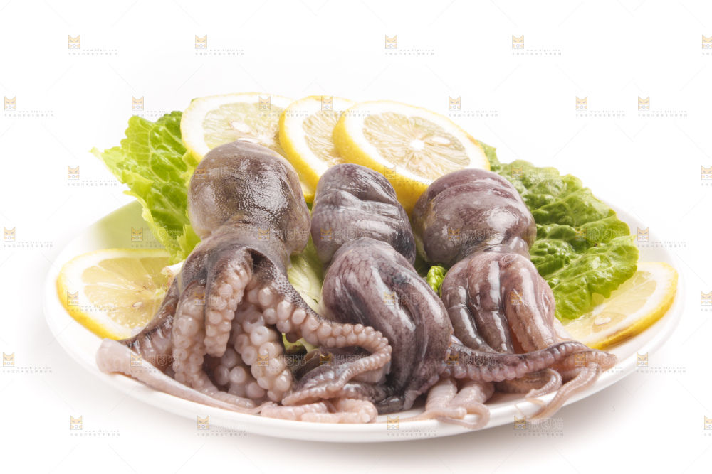 盘子里的大连章鱼