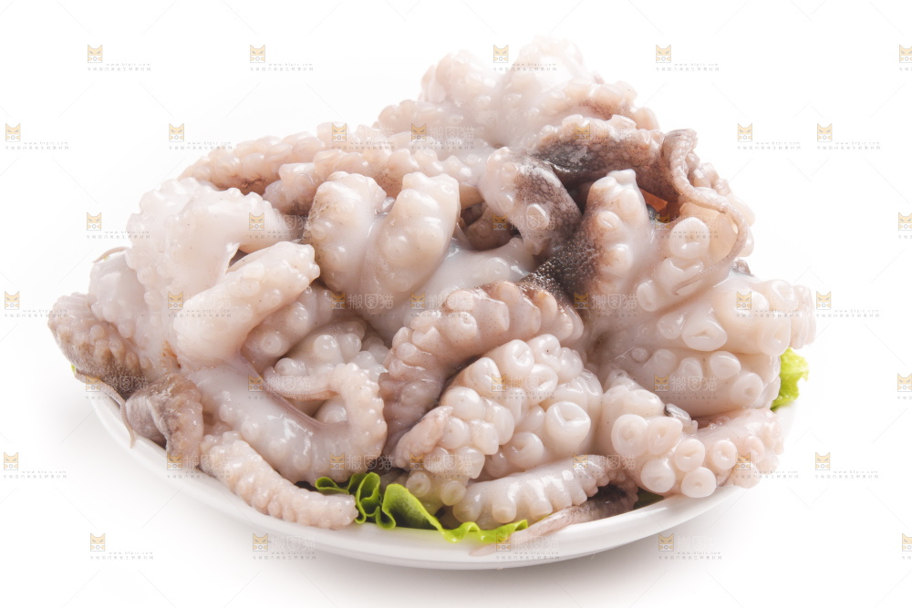 盘子里的大连章鱼