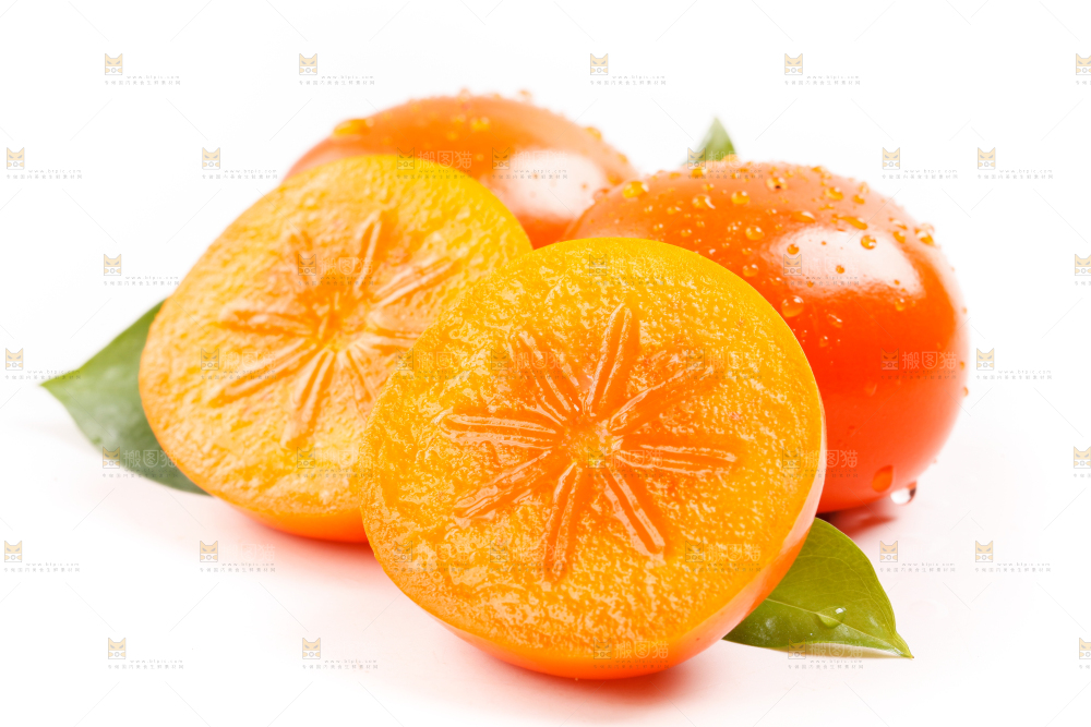 浅底上的大柿子