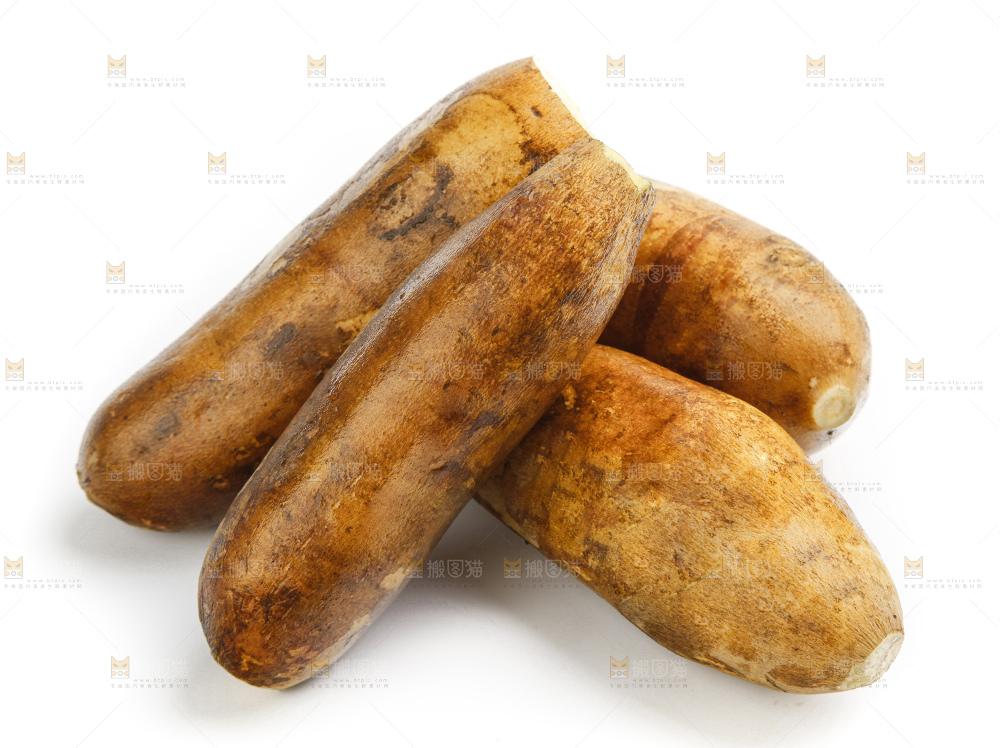 白底上放着雪莲果