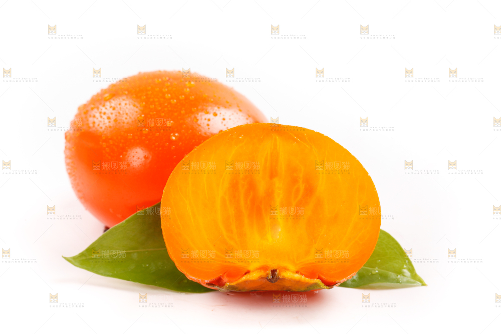 浅底上的大柿子