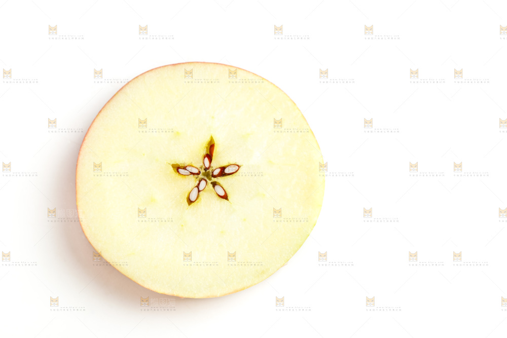 白底上的陕西红富士