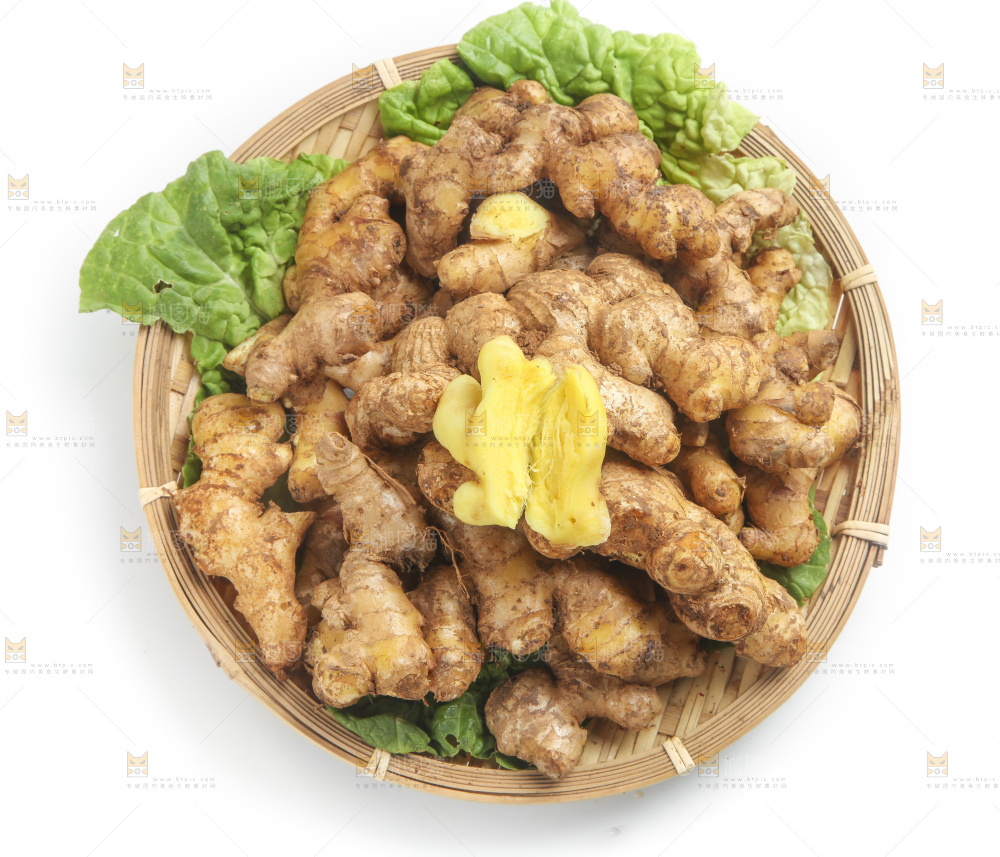 篮子里的小黄姜