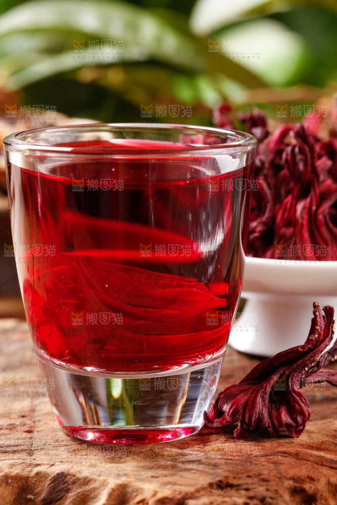 一杯洛神花茶