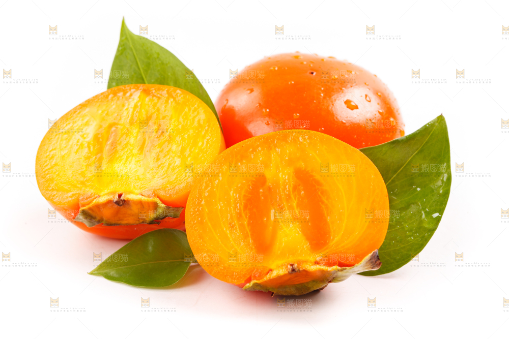 浅底上的大柿子