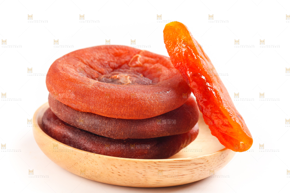 盘子里的富平柿饼