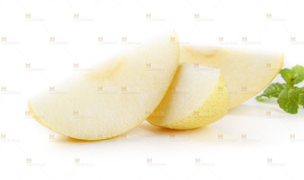 白底上放着河北皇冠梨