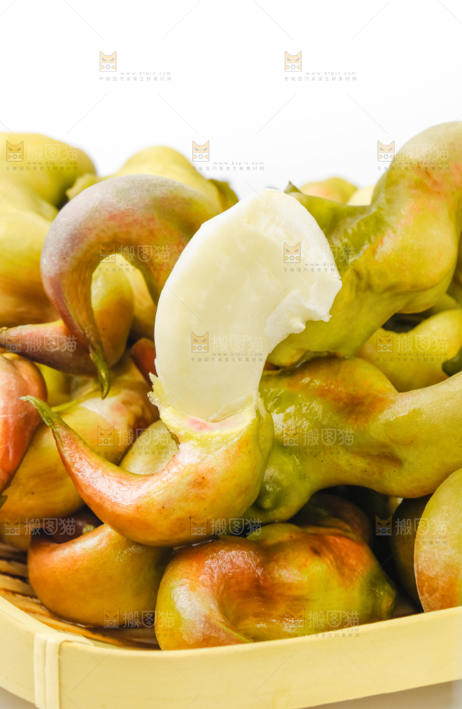 篮子里的菱角