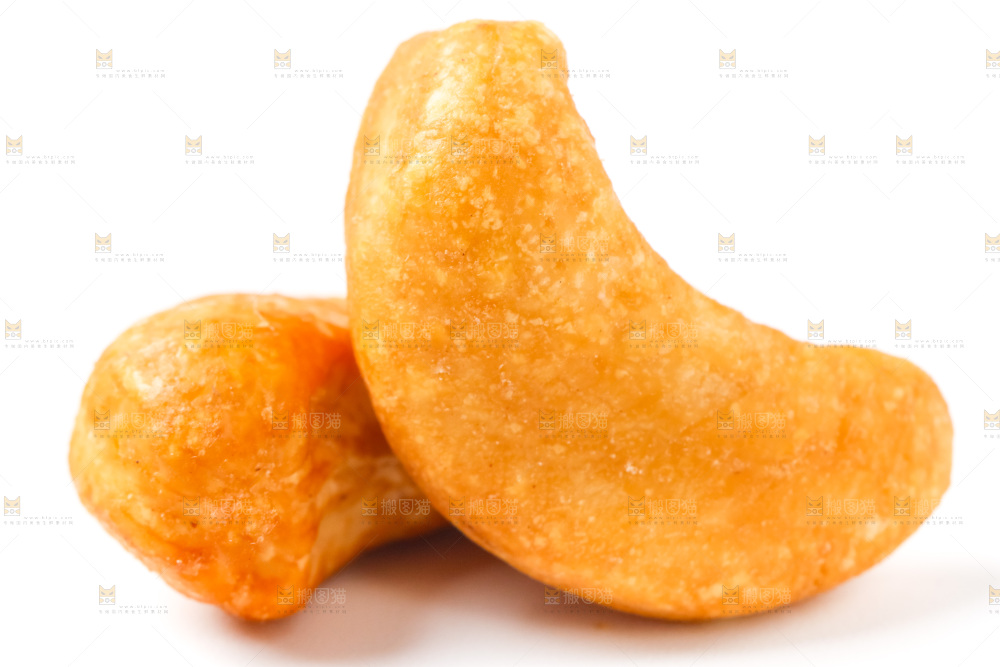 白底上的越南腰果