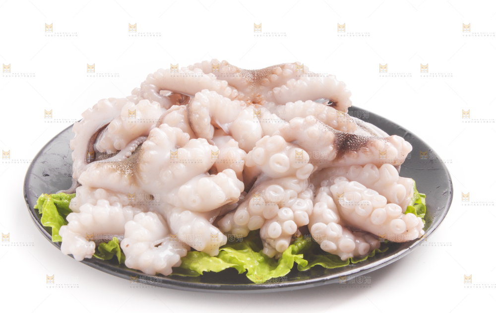 盘子里的大连章鱼