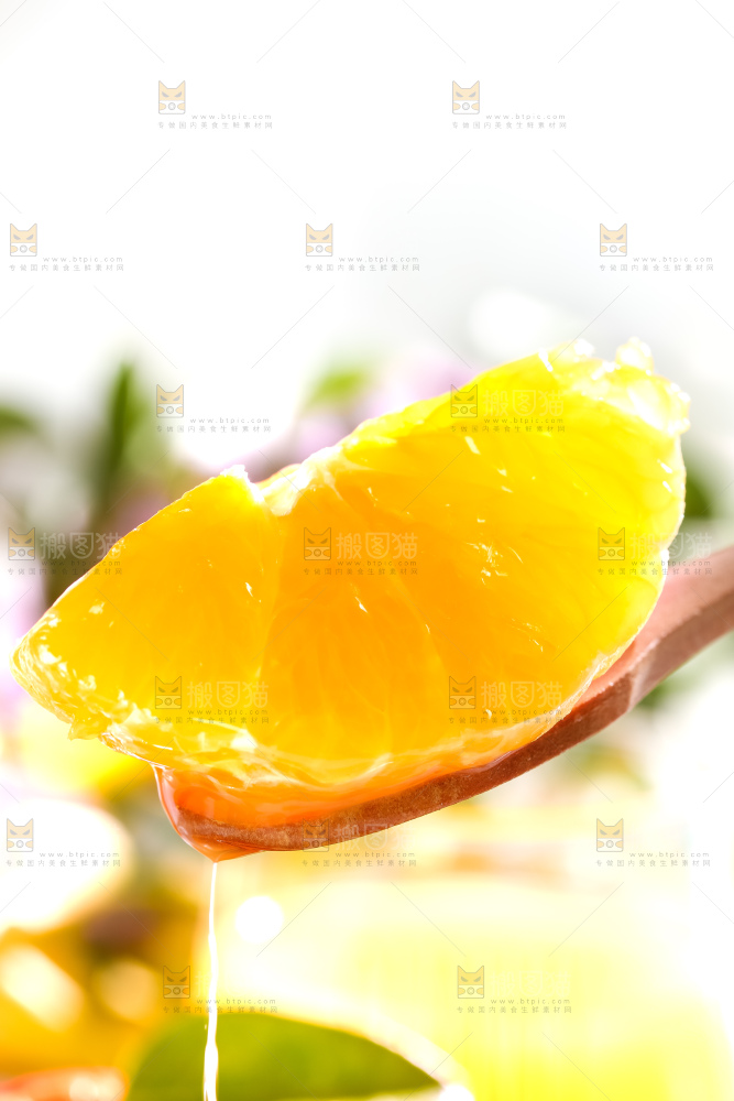 黄板子上的脐橙