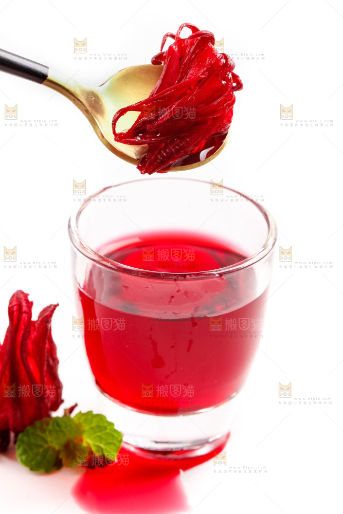 一杯洛神花茶