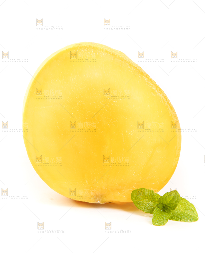 白底上放着黄金澳芒