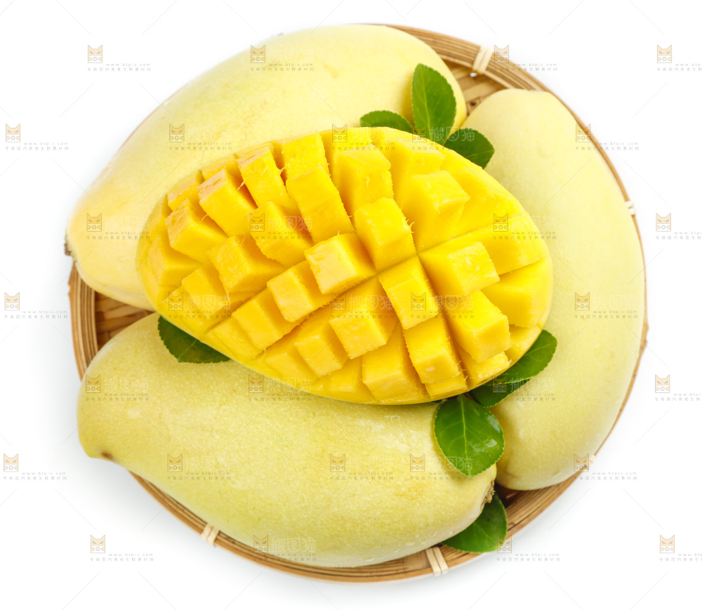 篮子里装着玉芒